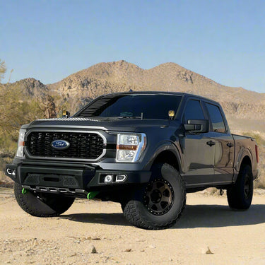 48002854 | Front Bumper with Fog Lights | Ford F-150 2021-Current showcasing rugged design and off-road capability